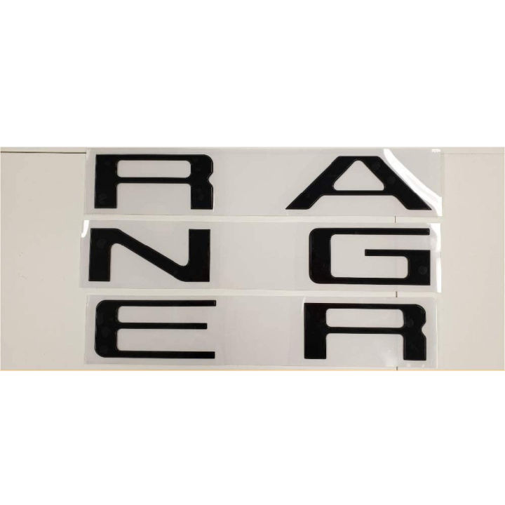 Insert Letters for Ranger 2019 2020, 3D Raised & Decals Letters ...