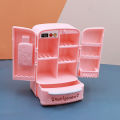 Mini Refrigerator Anti-deformed Double Door Fridge Miniature. 