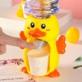 Mini Duck Water Dispenser Toy with Cups - Cute Drinking Toy Set Mimi Star Kids Pretend Play by ZinZen. 