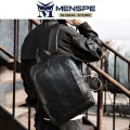MENSPE Men Backpack Laptop Backpack PU Leather Business Travel Backpack College Fashion Backpack Casual Backpack Anti Theft Back Pack School Bag Accommodates 15inch Notebook. 