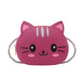 Cartoon Cat Kids Bags PU Leather Mini Shoulder Crossbody Bags For Kids Girl Princess Animal Children Small Hand Coin Purse. 