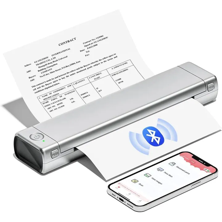 PhomemoM08F%20Mini%20Homework%20Test%20Paper%20Inkless%20Office%20Portable%20A4%20Thermal%20Error%20Printer%20-%20Image%202