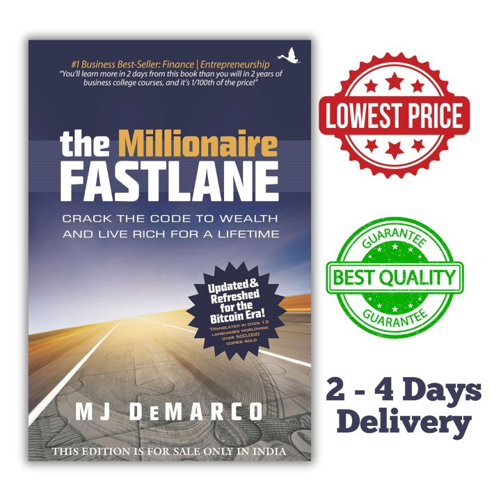 The Millionaire Fastlane by M.J. DeMarco in Sri Lanka: Crack the Code to Wealth and Live Rich for a Lifetime! [Business, Finance, Nonfiction, Self Help]