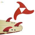 Board Fin Surfboard Tail Fin Left Middle and Right Universal Detachable Tail Rudder Surfing Fin for Paddleboard Surfboard Repair. 