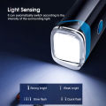 Vocoal Bicycle Lamp Headlight Rechargeable Bright Flas-hlight Night Cycling Accessories 4 Light Modes Bicycle Light. 