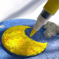 DIY Kids Magic Puffy Paint Magic Texture Painting Kit 3D Magic Foam Texture Painting. 