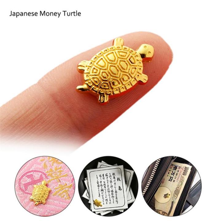 New Feng Shui Mini Money Turtle Lucky Fortune Wealth Chinese Golden ...