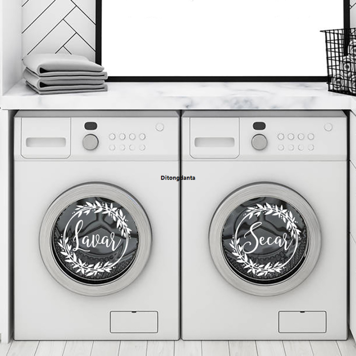 Art%20Stickers%20Decoration%20Washing%20Machine%20Decoration%20Laundry%20Room%20Stickers%20Vinyl%20Quotes%20Logo%20Secar%20Spain%20Pieces%202%20Lavar%20Doors%20Vinyl%20Laundry%20-%20Image%203