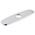Stainless Steel Sink Base Decorative Panel Faucet Plate Hole Cover Faucet Deck Plate Tap Cover Deck Plate Bathroom Faucet Escutcheon Plate. 