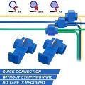 100 s Scotch Lock Wire Connectors Quick Splice Terminals Splice Ant Clips Lock Wire Terminal Snap Connector KIT. 