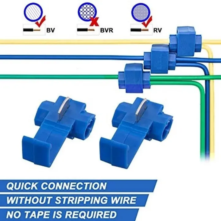 100%20s%20Scotch%20Lock%20Wire%20Connectors%20Quick%20Splice%20Terminals%20Splice%20Ant%20Clips%20Lock%20Wire%20Terminal%20Snap%20Connector%20KIT%20-%20Image%202
