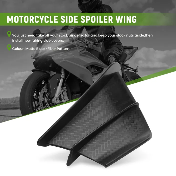Motorcycle%20Winglet%20Aerodynamic%20Wing%20Kit%20Spoiler%20Motorcycle%20Wind%20Flow%20Fixing%20Wing%20for%20S1000RR%20V4%20-10R%20R1,Bright%20Black%20-%20Image%205