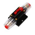 12V-24V Inline Auto Circuit Breaker 100A Manual Reset Switch Car Audio Fuse. 