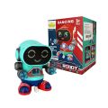 Children's Dancing Singing Robot Electric-rock Robot With Light And Music Robot. 