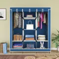 High Quality 3 Door Portable Folding Wardrobe Cupboard. 