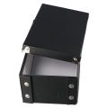 【Hottest Trends】Black Index Card Holder Collapsible Organizer Box Photo Cards Storage Boxes Business Card Organizer Desk Organizing Box. 