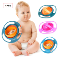 Magic Baby Feeding Bowl- 360 Degree Rotation, Spill Resistant Universal Gyro Bowl with Lid for Kids, Kids Safety Bowl-1Pcs. 