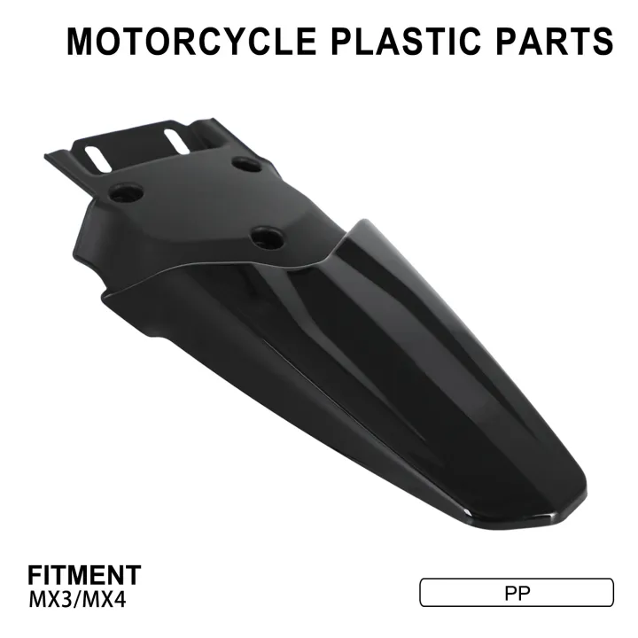 Motorcycle%20Motocross%20Rear%20Fender%20Wheel%20Cover%20Protector%20Splash%20Mudguard%20For%20TALARIA%20MX3%20Talaria%20MX4%20Scooter%20Black%20Dirt%20Bike%20-%20Image%203