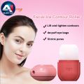 Mini Ice Roller Eye Bag Silicone Ice Ball Skin Care Facial Roller Mould Face Massager Roller Silicone Ice Square C-1-21-645 B. 