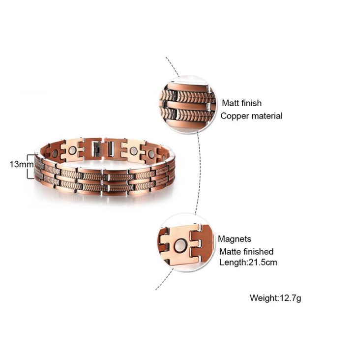 Mens%20Elegant%20Pure%20Copper%20Magnetic%20Therapy%20Link%20Bracelet%20Pain%20Relief%20for%20Arthritis%20and%20Carpal%20Tunnel%20Male%20Jewelry%20-%20Image%204