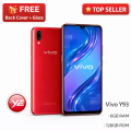 Vivo Y93 6Gb Smartphone RAM 128Gb Storage 6.2 Display 13Mp Camera 4030Mah Battery Snapdragon Octa Clear Glass Free Tempered Free Back Cover Long. 