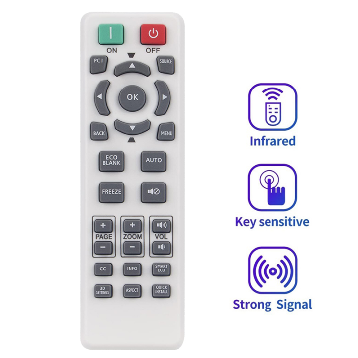 1%20Pcs%20Remote%20Control%20for%20BENQ%20Projector%20TH682ST%20TH681%20TH535%20TH530%20MS527%20MS524%20W1080ST%20W1070%20-%20Image%202