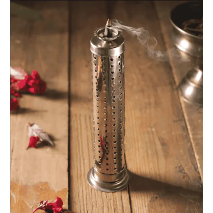 Stainless%20Steel%20Round%20Sturdy%20Incense%20Stick%20Holder%20Polished%20Stainless%20Steel%202%20Inch%20Diameter%20-%20Image%202