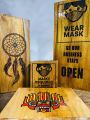 Laser Engraved Custom Made Wooden name board gift decoration. 