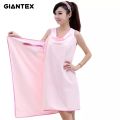 Bath Towel women - Pink Lady Girls Bath Towel Bath Towels Women Wearable Fast Drying Magic Bath Towel Beach Spa Bathrobes. 
