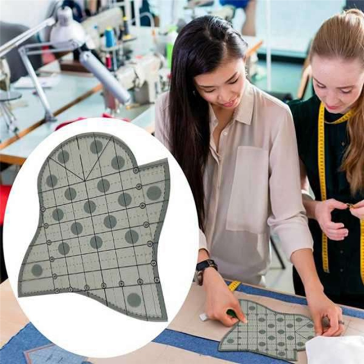 Quilting Templates Acrylic Template Home Tailor Sewing Tools Scalloped ...