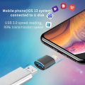 USB 3.0 OTG Lighting Male to USB 3.0 Adapter for iOS 13 above iPhone 13 12 11 Pro XS Max XR X. 