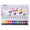 Acrylic Colours Paint Sets 12 x 22 ml Acrylic Paint Shades - Artist Paint. 