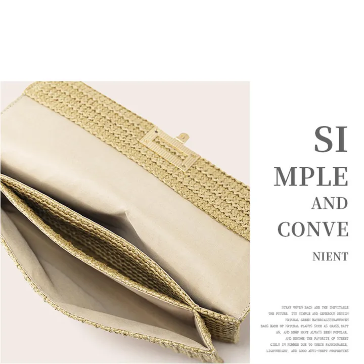 Straw%20Straw%20Clutch%20Trendy%20Beach%20Bag%20Woven%20Purse%20for%20Summer%20Weddings%20Beach%20Outings%20Casual%20Events%20Fashion%20Lovers%20Vacation%20Essentials%20-%20Image%206