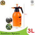 Spray Bottle 3L Pressure Can Plastic Sprayer Home Gardening Tool. 
