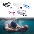 Swimming Goggles Swimming Glasses Anti Fog No Leaking Adjustable Band with Nose Clip and Earplugs Swim Goggles Swim Eyewear for Unisex Adult. 
