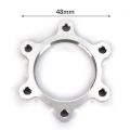 Bicycle Freewheel Threaded Hubs Disk Disc Brake Rotor 6Bolt Flange Adapter. 