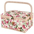 Extra Large Sewing Basket,for Needles, Thread, Tape Measure. 