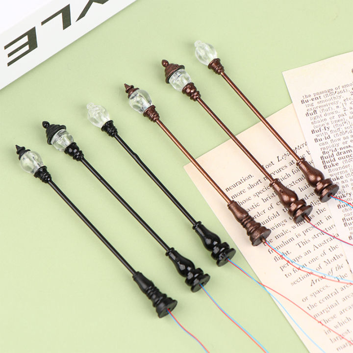 1:87%20Scale%20Model%20Mini%20Lamps%203v%20Led%20White%20Street%20Lights%20For%20Scene%20Decoration%20Accessaries%20-%20Image%203