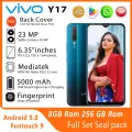 Vivo Y17 8GB RAM | 256GB ROM 𝗙𝘂𝗹𝗹 𝗦𝗲𝘁 𝗣𝗮𝗰𝗸 - සම්පූර්ණ කට්ටලය සමග . Battery: 5000 mAh". 