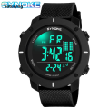 【New Trend】Sutuiying Sales promotion SYNOKE Men Outdoor Sports Multifunctional Waterproof Shock Resistant Large Screen Display Luminous LED Digital For Men Fashion. 