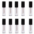 Travel-Size Lip Balm Tubes Small Volume Refillable Plastic Mini Cosmetic Bottles Portable Transparent Lip Gloss Containers for Homemade Cosmetics Lip Care Personal Use Beauty Enthusiasts Makeup. 