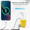 USB Wall Charger Adapter For Mobile Phone Travel Charger Charging lndicator Travel Multi Intelligent Head Luminous Port Batter. 