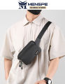 MENSPE Waist Bag / Chest Bag / Crossbody Chest Bag / Multi-Functional Fitness Bag for Men Small Waist Pouch Waist Bag for Women Unisex Mini Belt Bag with Adjustable Strap. 