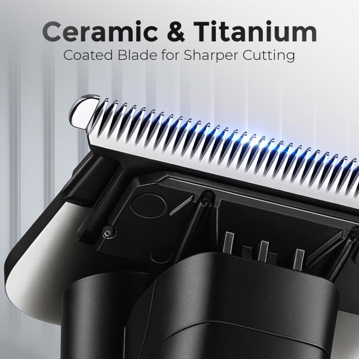 VGR%20V-996%20Professional%20Hair%20Trimmer%20for%20Men%20%E2%80%93%20Cordless%20Beard%20&%20Hair%20Clipper,%20Precision%20Ceramic%20&%20Titanium%20Blade,%20Turbo%207000%20RPM%20Motor,%20LED%20Display,%20USB%20Charging,%204%20Guide%20Combs,%20Green%20&%20Black%20High%20Quality%20-%20Image%204