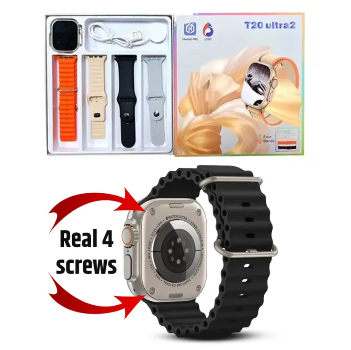 HiWatch%20i20%20Ultra/T20%20Ultra%202/Ultra%202%207in1/X%2010%20Ultra%203%20Max%20Smart%20Watch%20+%20Airpods%20Pro%20Premium%20Bundle%20for%20Enhanced%20Performance%20and%20Seamless%20Integration%20Across%20Devices,%20Smartwatch%20-%20Image%207