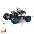 RC Rechargeable ROCK CRAWLER OFF ROAD METAL BODY(4 x 4) HIGH Speed Climbing Rally JEEP / Truck 2.4Ghz Version. 