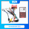 NEW 【Too much love!】Qszn Android Canbus Box Mz-Ss-07a For Mazda Cx-5 2015 For 2014 Mazda 6 Atenza Harness Wiring Cables Car Radio Stereo 2 Din. 