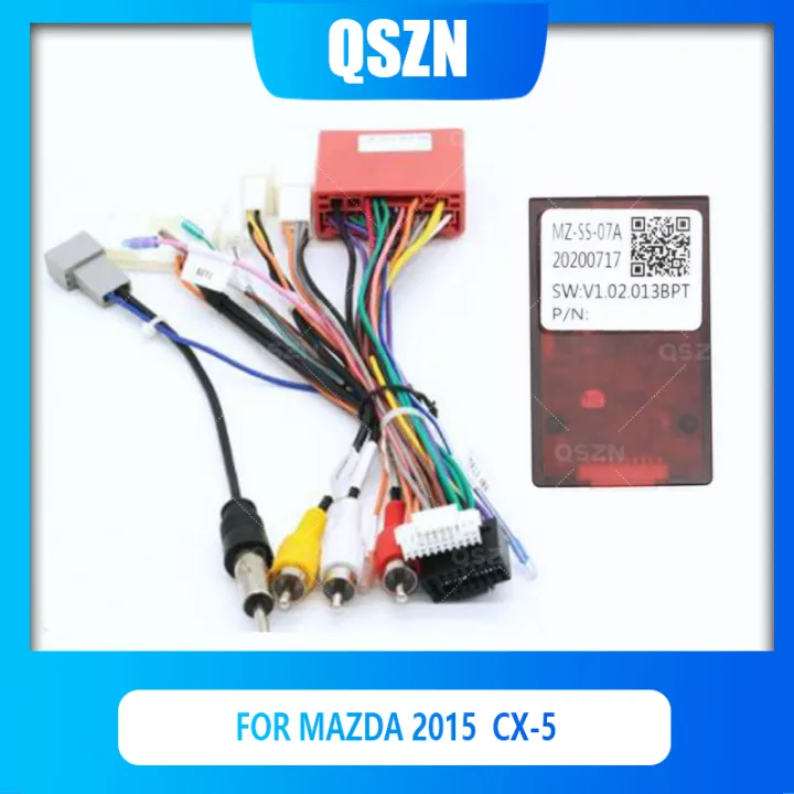 NEW%20%E3%80%90Too%20much%20love!%E3%80%91Qszn%20Android%20Canbus%20Box%20Mz-Ss-07a%20For%20Mazda%20Cx-5%202015%20For%202014%20Mazda%206%20Atenza%20Harness%20Wiring%20Cables%20Car%20Radio%20Stereo%202%20Din%20-%20Image%203