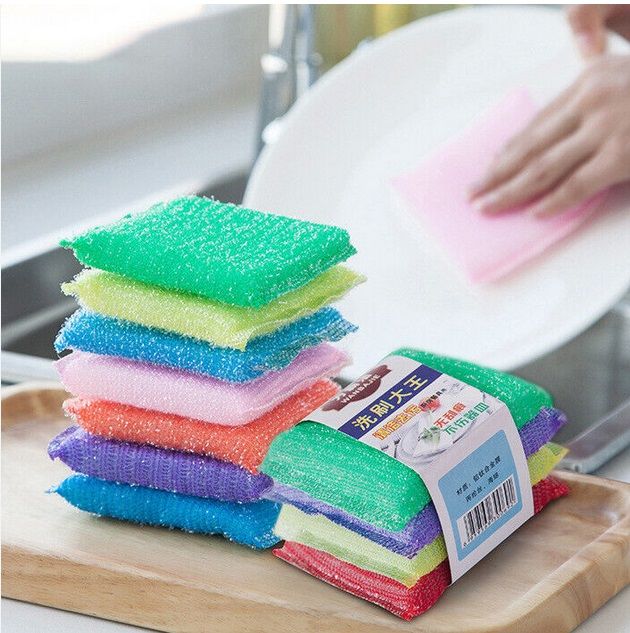 12pcs%20Random%20Color%20Sponge,%20Scrubber,%20Multi-functional%20Cleaning%20Sponge,%20For%20Kitchen%20And%20Dish%20Washing%20-%20Image%203