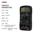 ANENG XL830L Digital Multimeter Esr Meter Testers Automotive Electrical Dmm Transistor Peak Tester Meter Capacitance Meter. 